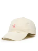 Czapki damskie - Calvin Klein Czapka z daszkiem LV04K5027G Beżowy - miniaturka - grafika 1