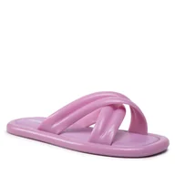 Klapki i japonki damskie - Klapki MELISSA - Cali + Larroude Ad 33605 Lilac AC596 - miniaturka - grafika 1