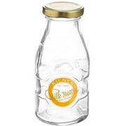 Shakery i bidony sportowe - KILNER Butelka szklana KILNER Milk Bottle Przezroczysty - miniaturka - grafika 1