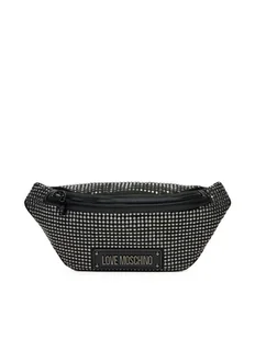 LOVE MOSCHINO Saszetka nerka JC4137PP1MLL100A Czarny - Nerki - miniaturka - grafika 1