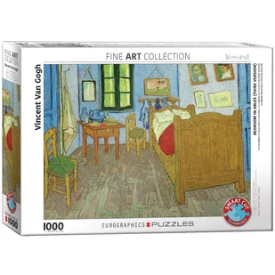 Eurographics Vincent die Schlafzimmer von van Gogh bei Arles"""""""" Puzzle (1000, mehrfarbig) - Puzzle - miniaturka - grafika 2