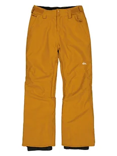 Quiksilver Spodnie narciarskie "Estate" w kolorze musztardowym - Spodnie narciarskie - miniaturka - grafika 1