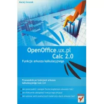 OpenOffice.ux.pl Calc 2.0 - Podstawy obsługi komputera - miniaturka - grafika 1