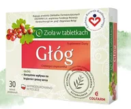 Suplementy naturalne - GŁÓG suplement diety w tabletkach 30 sztuk COLFARM - miniaturka - grafika 1