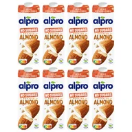 Napoje roślinne - Alpro Napój Migdałowy bez cukru zestaw 8 x 1 l - żywność - miniaturka - grafika 1