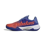 Trampki męskie - adidas Barricade M Clay, Męskie trampki, Lucid Blue Solar Red Blue Fusion, 45.5 EU - miniaturka - grafika 1
