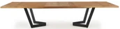 Stoły - Dębowy stół industrialny do kuchni i jadalni xl C7-A45 - miniaturka - grafika 1