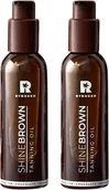 Balsamy i kremy do opalania - Byrokko Shine Brown Chocolate Oil x2szt - miniaturka - grafika 1