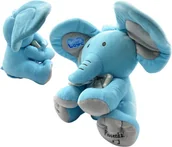 Zabawki interaktywne dla dzieci - Madej SŁONIK AKUKU INTERAKTYWNY MÓWI POLSKU RUSZA USZAMI CZ21650 - miniaturka - grafika 1