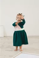 Sukienki i spódniczki dla dziewczynek - Sukienka Mille Green - miniaturka - grafika 1