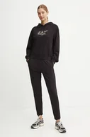 Dresy damskie - EA7 Emporio Armani dres damski kolor czarny TJTHZ.6DTV63 - miniaturka - grafika 1