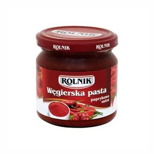 Rolnik Pasta paprykowa węgierska ostra 200 ml - Mieszanki warzywne, sałatki - miniaturka - grafika 1