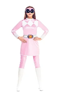 Rubie's Rubie's Oficjalna różowa Power Ranger fantazyjna sukienka dla pań superbohaterów kostium dla dorosłych kobiet nowy - bardzo mała sukienka UK rozmiar 6 - 8 887103 - Sukienki i spódniczki dla dziewczynek - miniaturka - grafika 1