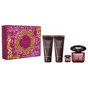 Zestawy perfum damskich - VERSACE Crystal Noir EDT 90ml + EDT 5ml + BODY LOTION 100ml + SHOWER GEL 100ml - miniaturka - grafika 1