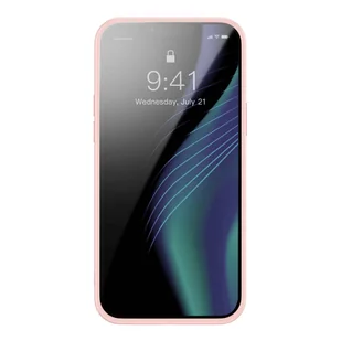 Baseus Crystal Phone Case pancerne etui do iPhone 13 Pro Max z żelową ramką różowy (ARJT001104) hurtel-78666-0 - Etui i futerały do telefonów - miniaturka - grafika 16