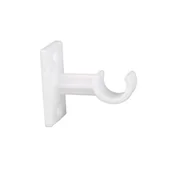 Karnisze - Wieszaki samoprzylepne do karniszy Cafe białe Bojanek - miniaturka - grafika 1