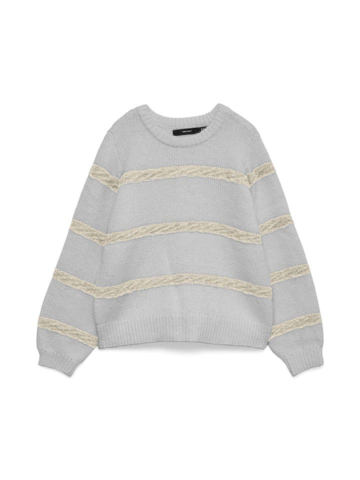 Vero Moda Sweter w kolorze szarym
