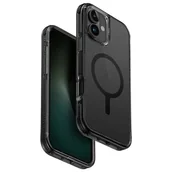 Etui i futerały do telefonów - UNIQ etui Combat iPhone 16 6.1" Magclick Charging czarny/carbon black - miniaturka - grafika 1