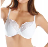 Biustonosze - Panache biustonosz miękki biały Melody Balconnet rozmiar 90DD - miniaturka - grafika 1