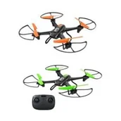 Zabawki zdalnie sterowane - Dron R/C z wbudowaną kamerą LH-X55 Maksik - miniaturka - grafika 1