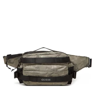 Saszetka nerka Guess HMASNC P5337 Khaki - Nerki - miniaturka - grafika 1