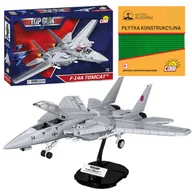 Klocki - Cobi 5811a Samolot Myśliwiec F-14a Tomcat Top Gun 757 El. - miniaturka - grafika 1