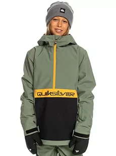 Quiksilver Zamek błyskawiczny dla chłopców zielony XS/8 - Kurtki i płaszcze dla chłopców - miniaturka - grafika 1