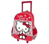 Plecaki - Hello Kitty Plecak 3D Wózek 40 cms Kids, Różowy (AS7161) - miniaturka - grafika 1