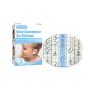 Kosmetyki kąpielowe dla dzieci - 30szt Wodoodporne naklejki na uszy dla dzieci, pływanie dla dzieci, kąpiel, szampon, ochrona uszu, naklejki przeciwwodne, ucho - miniaturka - grafika 1