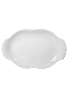 Półmisek owalny 38 cm Kamelia Biała C000 - Miski i półmiski - miniaturka - grafika 1
