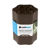 Ogrodzenia - Obrzeże ogrodowe brązowe 25 cm x 9 m - miniaturka - grafika 1