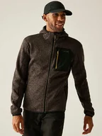 Bluzy męskie - Regatta Kurtka polarowa "Newhill" w kolorze brązowym - miniaturka - grafika 1