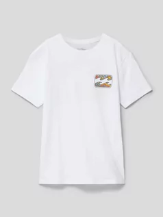 Koszulki dla chłopców - T-shirt z nadrukiem z motywem model ‘CRAYON WAVE’ - grafika 1