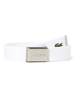 Paski - Lacoste Pasek męski, Blanc, 100 - miniaturka - grafika 1