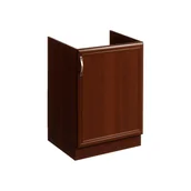 Szafki kuchenne - Szafka Dolna Stojąca Pod Zlewozmywak 1 Drzwi D60Z Prawa Sycylia Milano Gała Meble Orzech Milano - miniaturka - grafika 1