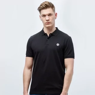 Koszulki męskie - TIMBERLAND POLO SS MERRYMEE RIVER STRETCH POLO SLIM - Timberland - grafika 1