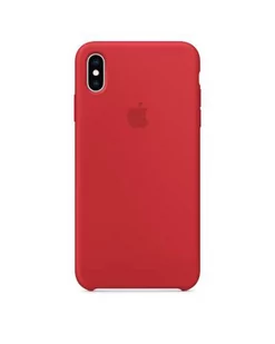 Etui do iPhone Xs Max Apple Silicone - czerwone - Etui i futerały do telefonów - miniaturka - grafika 1