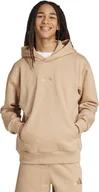Bluzy męskie - Bluza męska adidas All Szn Fleece beżowa JX5091 M - miniaturka - grafika 1