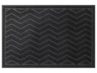 Wycieraczki - LIVARNO home Wycieraczka gumowa, 40 x 60 cm (Zygzak) - miniaturka - grafika 1