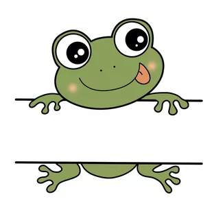 Naprasowanka żaba żabka śmieszny zabawny 6 - Pasmanteria - miniaturka - grafika 1