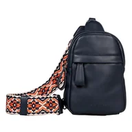 Torebki damskie - TOM TAILOR Palina Sling Bag plecak damski, średni rozmiar, niebieski, niebieski, M, Nowoczesny - miniaturka - grafika 1