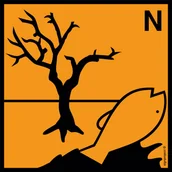 Systemy ekspozycyjne i znaki informacyjne - LA008 SUBSTANCJA NIEBEZPIECZNA DLA ŚRODOWISKA, PN - PŁYTA PCV 1MM; (150X150MM) - miniaturka - grafika 1