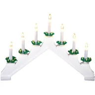 Oświetlenie świąteczne - ŚWIECZNIK ADWENTOWY PLASTIKOWY 7 LED - miniaturka - grafika 1