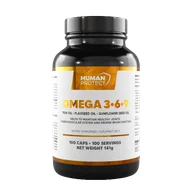 Witaminy i minerały - Human Protect Omega 3-6-9 100softgels Kwas EPA DHA - miniaturka - grafika 1