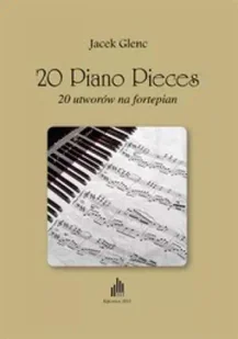 20 Piano Pieces - Jacek Glenc - Książki o muzyce - miniaturka - grafika 1