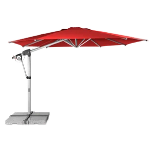 Parasol ogrodowy na wysięgniku Doppler PROTECT 400 P Red - Parasole ogrodowe - miniaturka - grafika 1