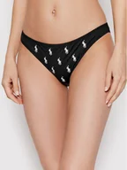 Stroje kąpielowe - Ralph Lauren Polo Dół od bikini 21254350 Czarny - miniaturka - grafika 1