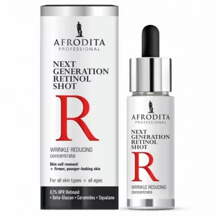 Afrodita Next Generation Retinol Shot R, Olejek do twarzy, 30ml - Olejki do mycia twarzy - miniaturka - grafika 1