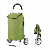 Torby i wózki na zakupy - CRUISER WÓZEK ZAKUPOWY SKŁADANY CLASSIC ZIELONY PREMIUM 650068 - miniaturka - grafika 1