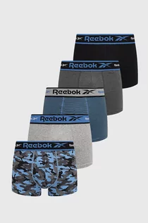 Majtki męskie - Reebok Reebok bokserki męskie kolor czarny - grafika 1